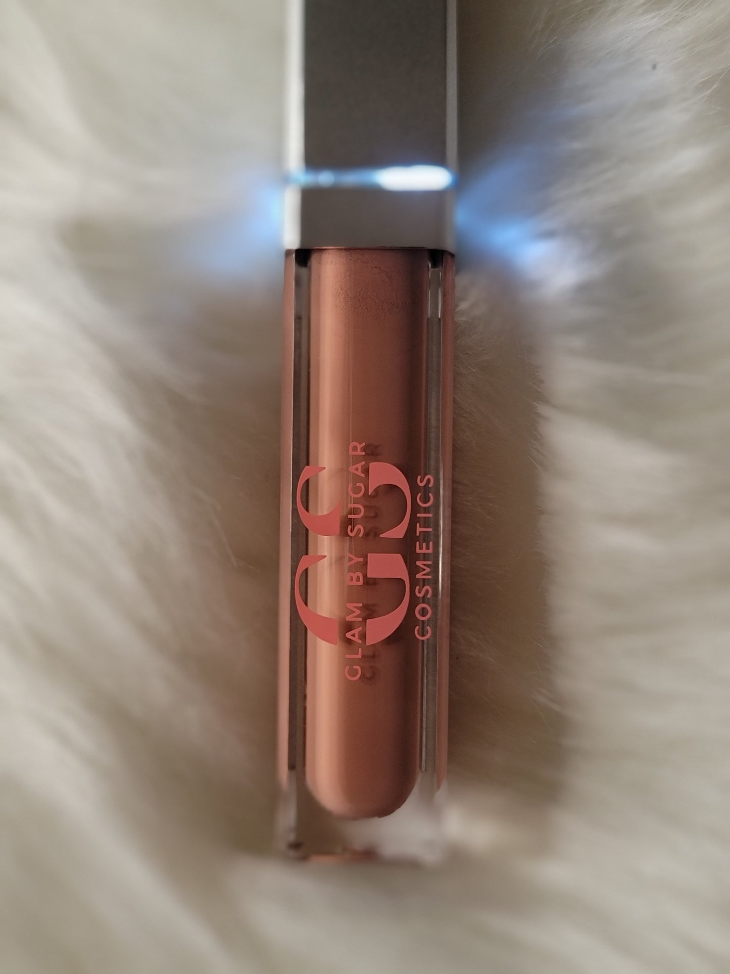 LED Light Lip Gloss With Mirror