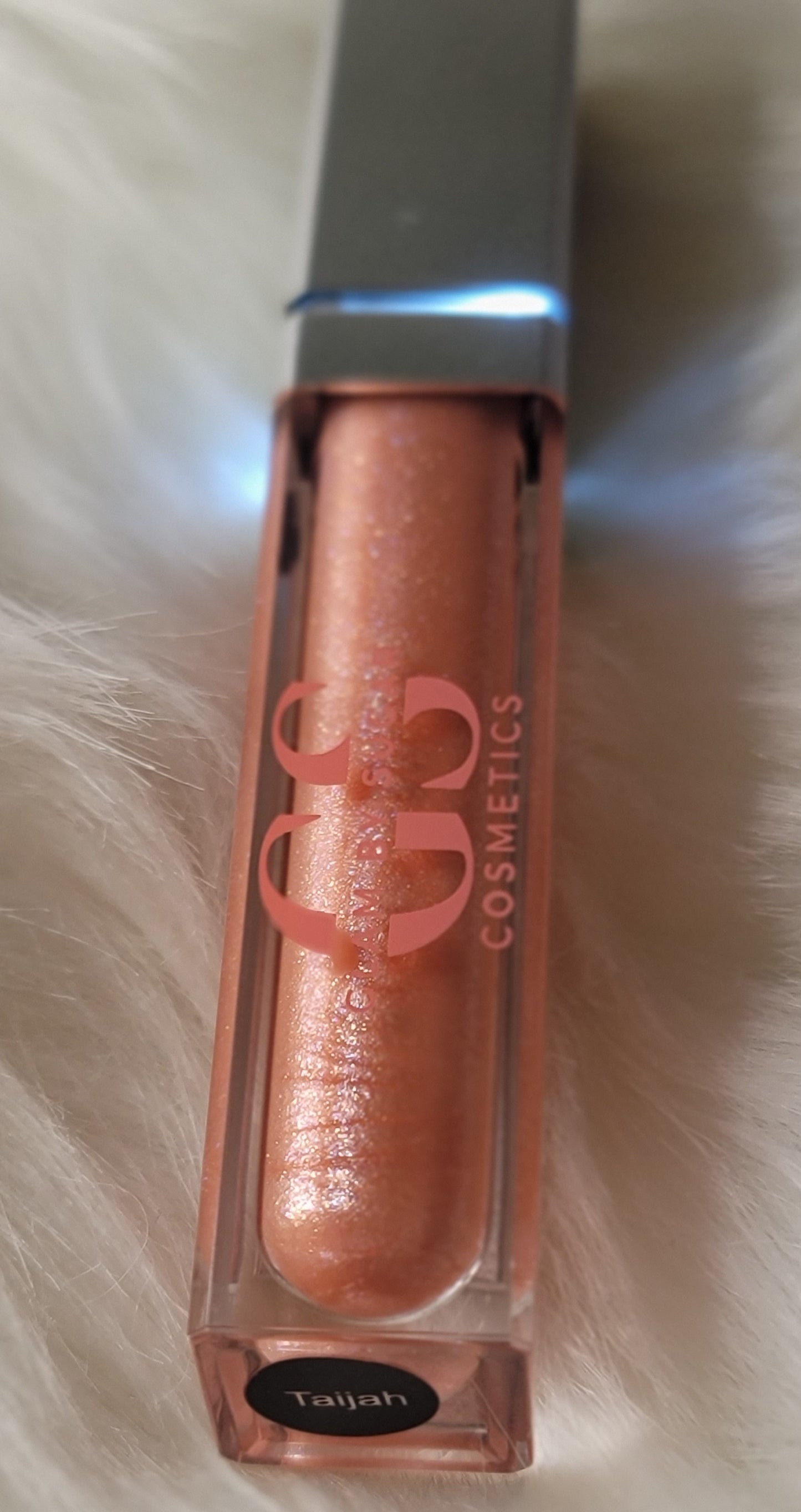LED Light Lip Gloss With Mirror