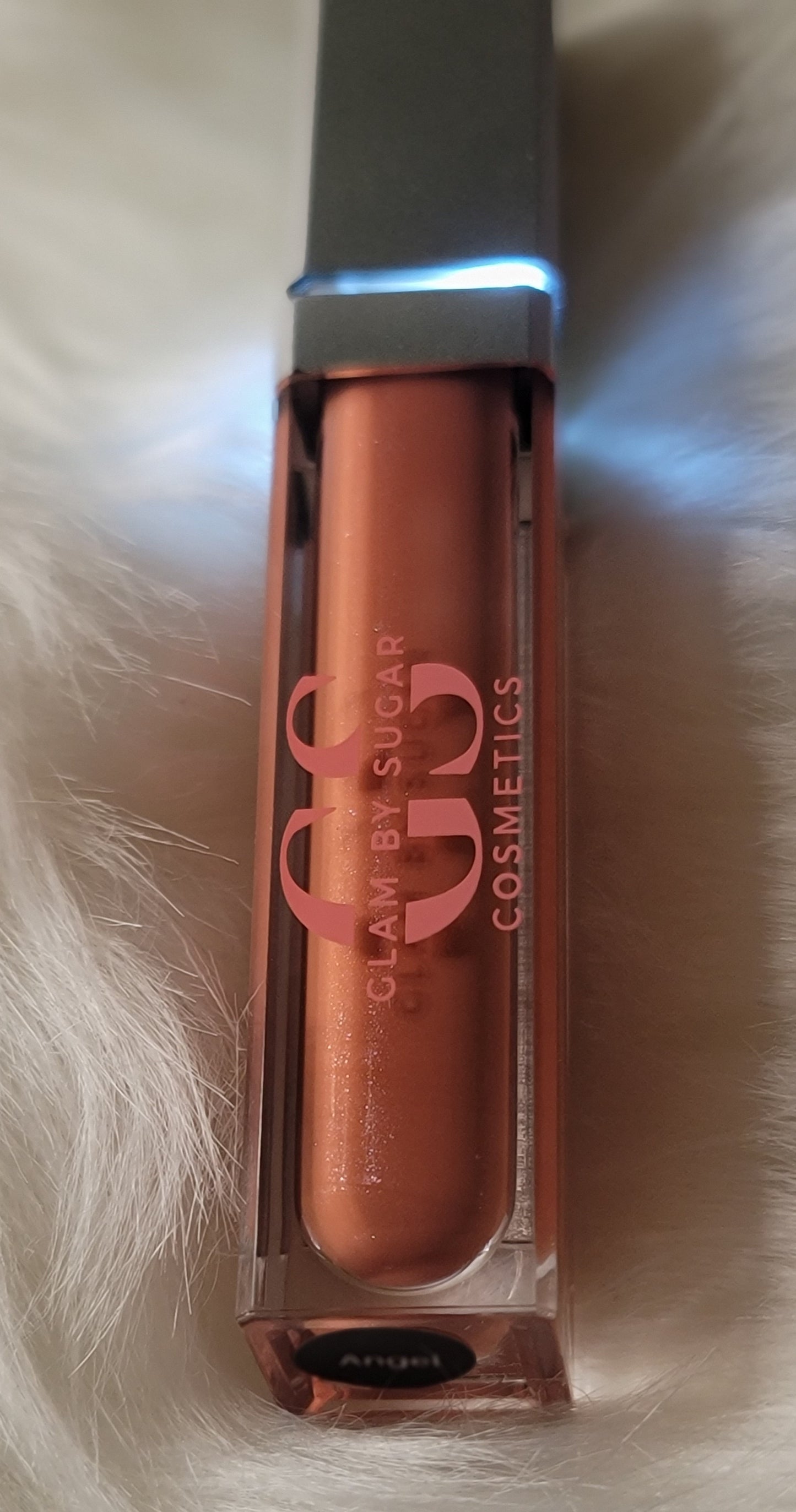 LED Light Lip Gloss With Mirror