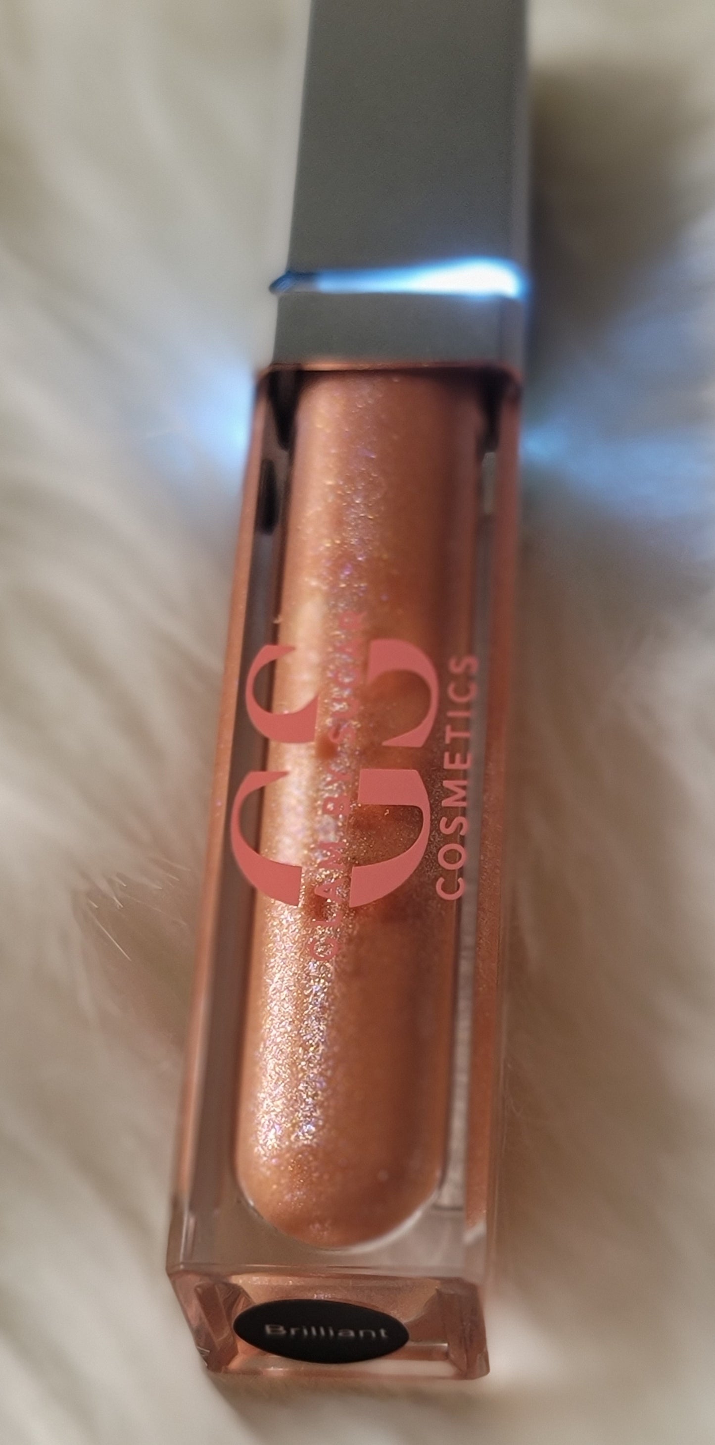 LED Light Lip Gloss With Mirror