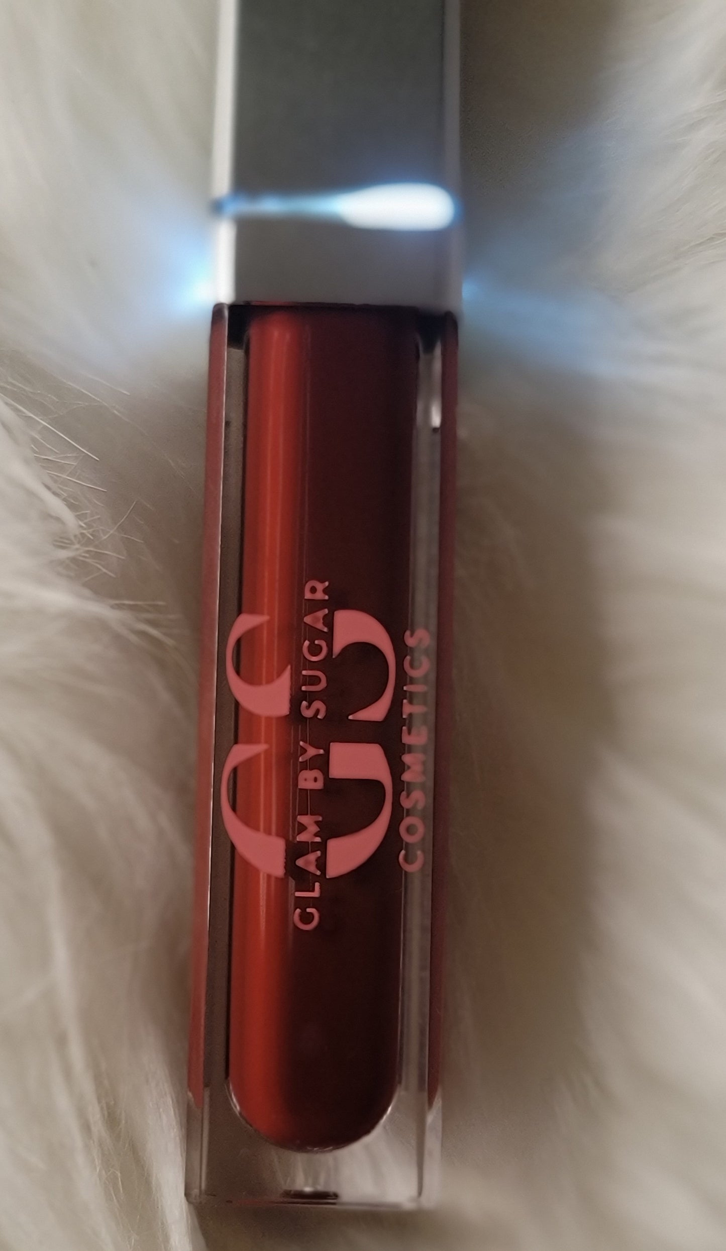 LED Light Lip Gloss With Mirror