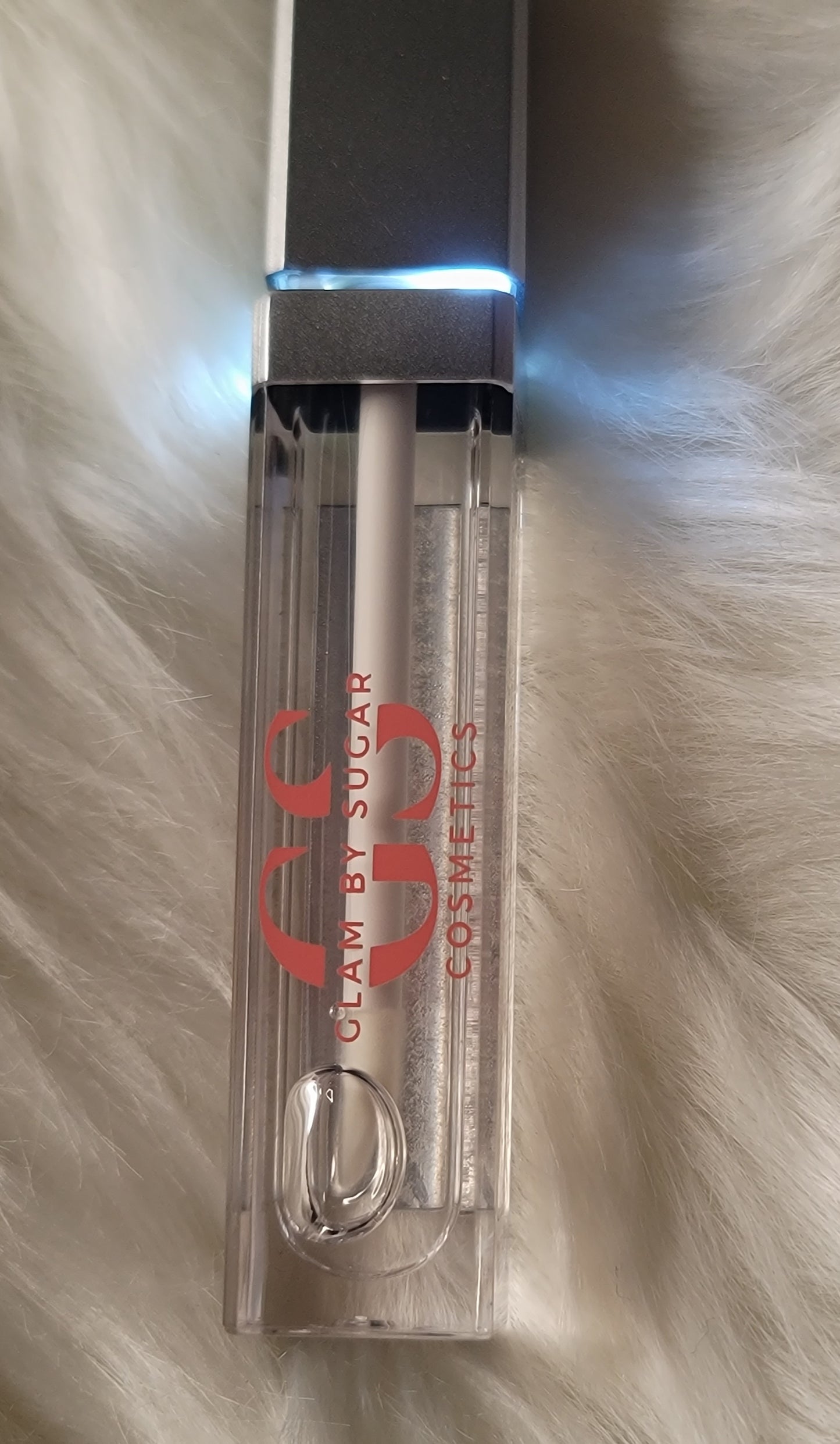 LED Light Lip Gloss With Mirror